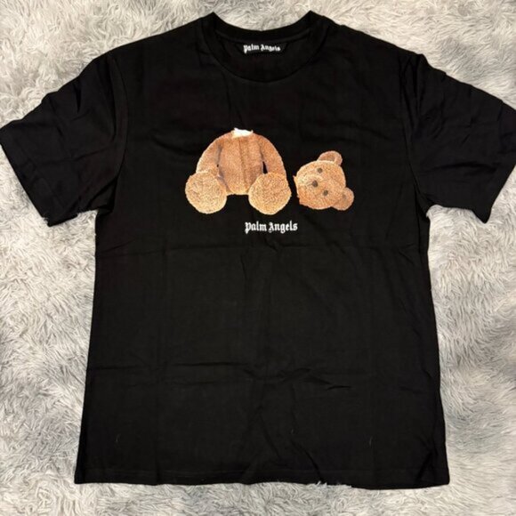 Palm Angels Other - Palm Angels Teddy Bear Black T-Shirt Size Medium